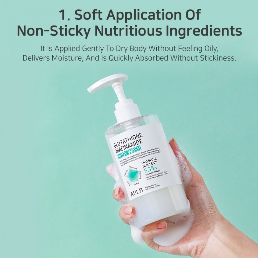 Bodywash with Glutathione and Niacinamide by APLB