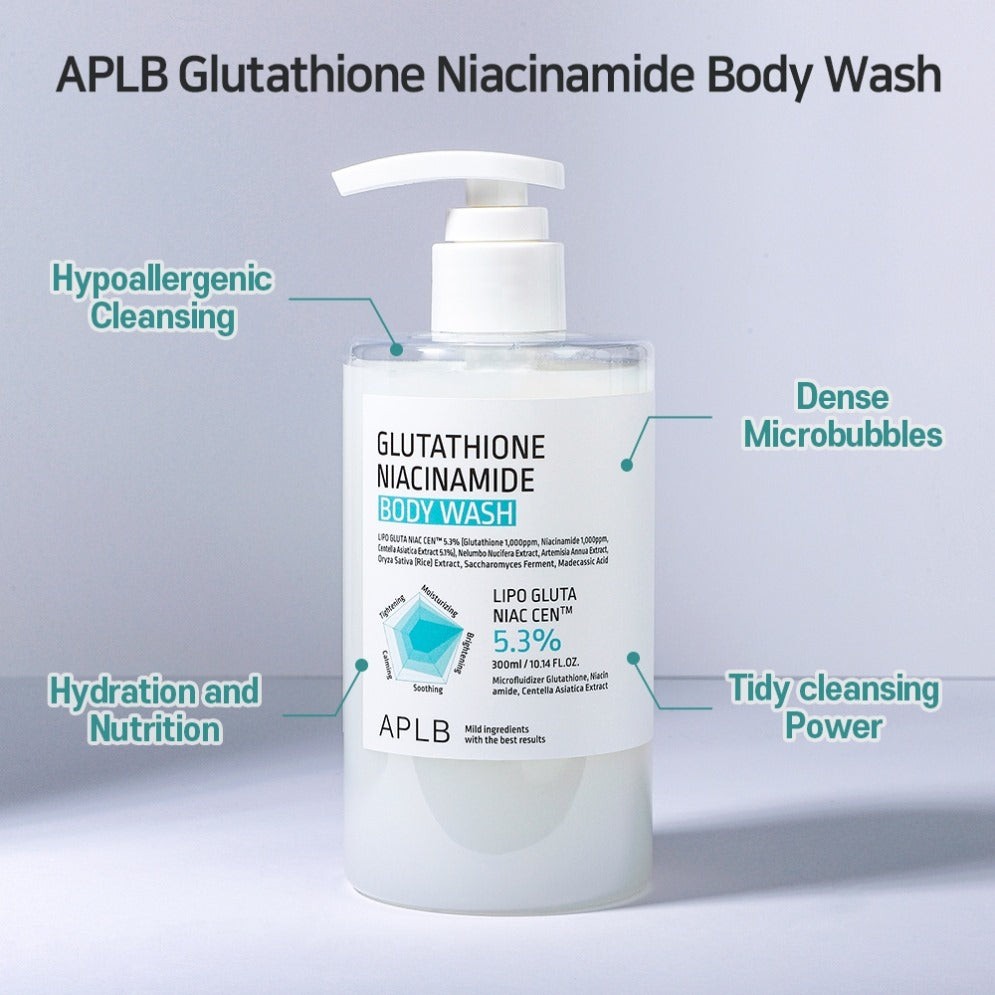 Bodywash with Glutathione and Niacinamide by APLB