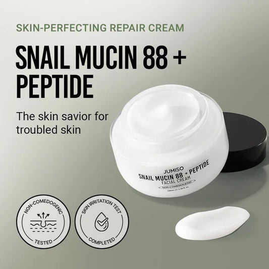 Snail Musin  88%+ Peptides Facial Cream by Jumiso