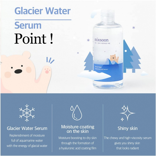 Glacier Water Hyaluronic Acid Serum by Mixsoon