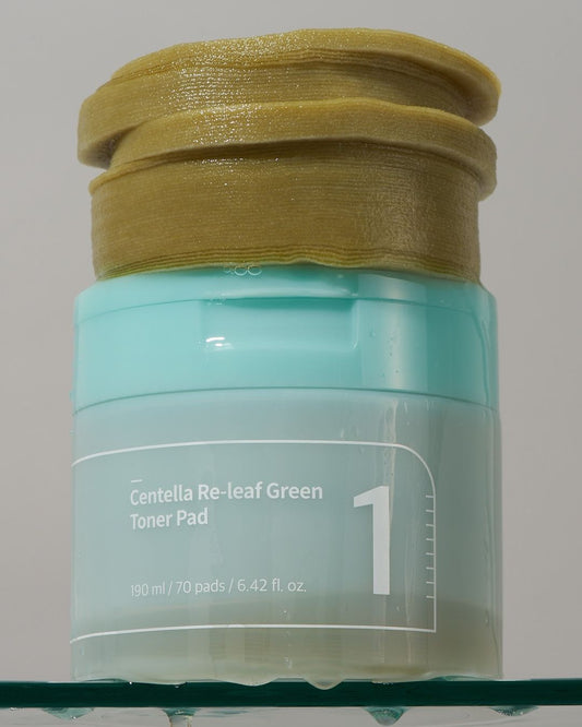 Centella Re-lief Green Toner Pad by Numbuzin