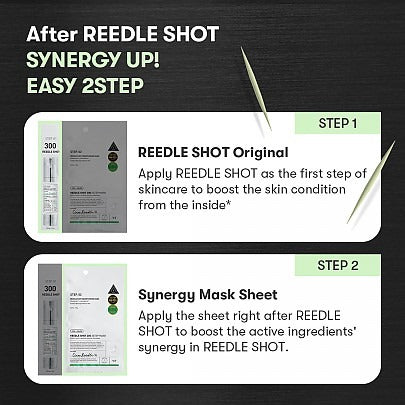 Reedle Shot 300 2-Step Mask by VT Cosmetics