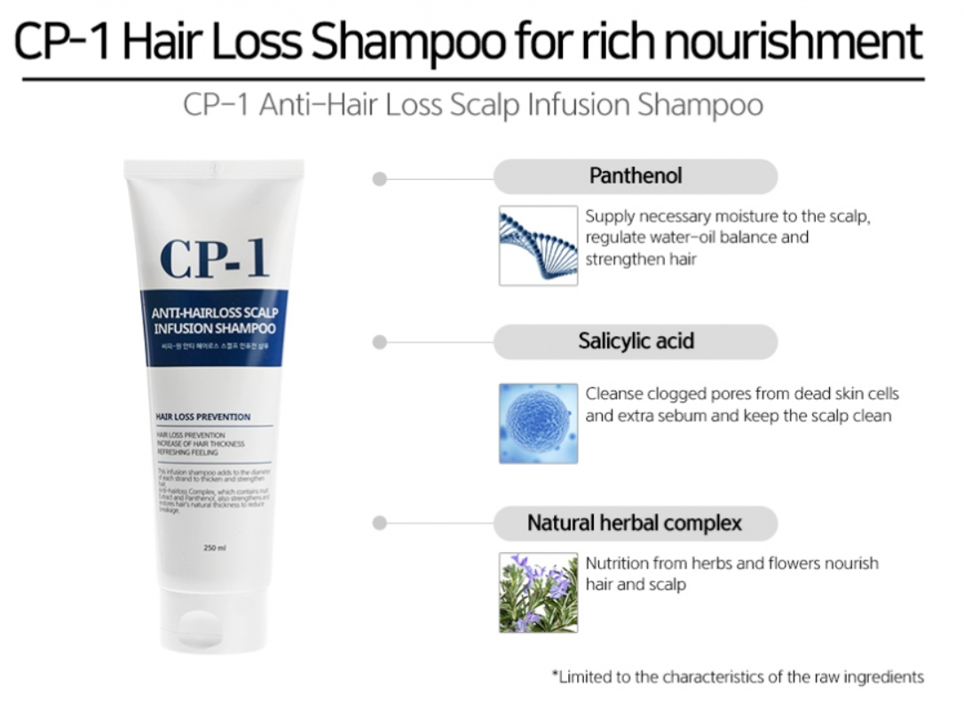 Anti Hairloss Scalp Infusion Shampoo by CP-1