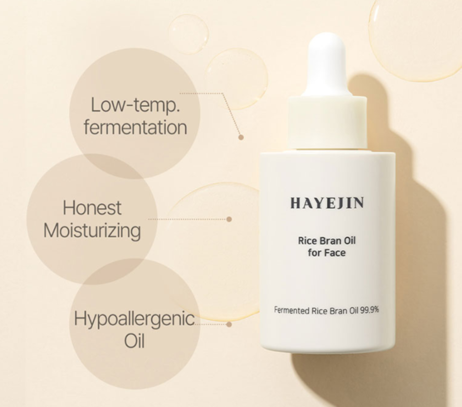 Rice Bran Oil for Face by HAYEJIN