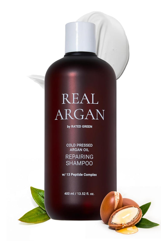 Real Argan Repairing Shampoo by Rated Green