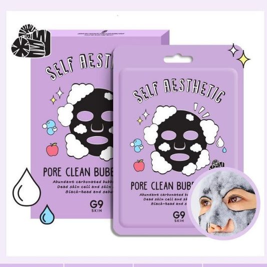 Self Aesthetic Pore Clean Bubble Mask από την  G9 Skin